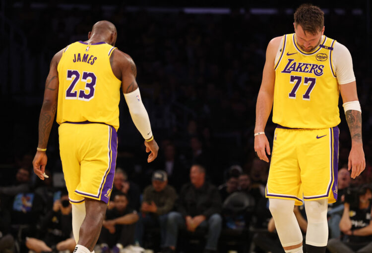Luka Dončić LeBron James